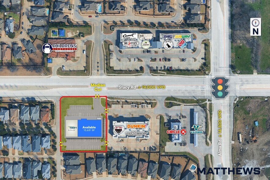 7817 Stacy Rd, McKinney, TX à louer - Plan de site - Image 2 de 2