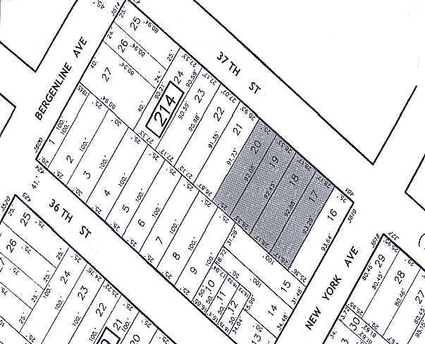 403 39th St, Union City, NJ for lease - Plat Map - Image 1 of 2