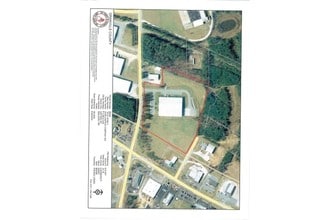204 W Industry Dr, Oxford, NC - Aerial map view