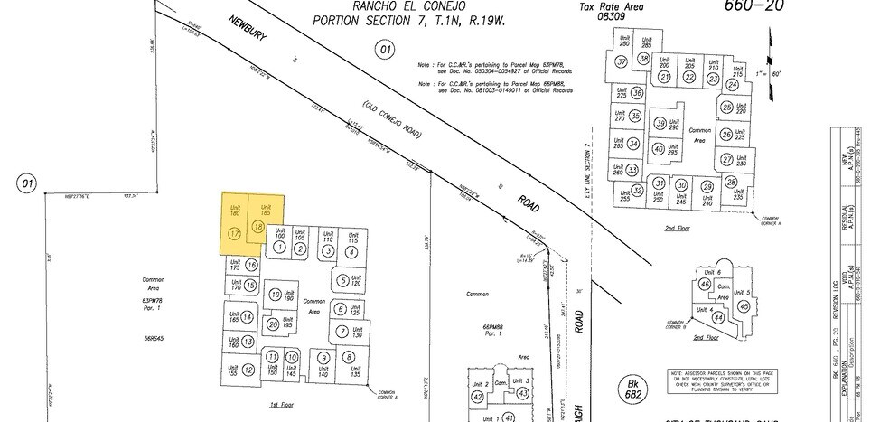 1000 Newbury Rd, Thousand Oaks, CA à vendre - Plan cadastral - Image 3 de 9