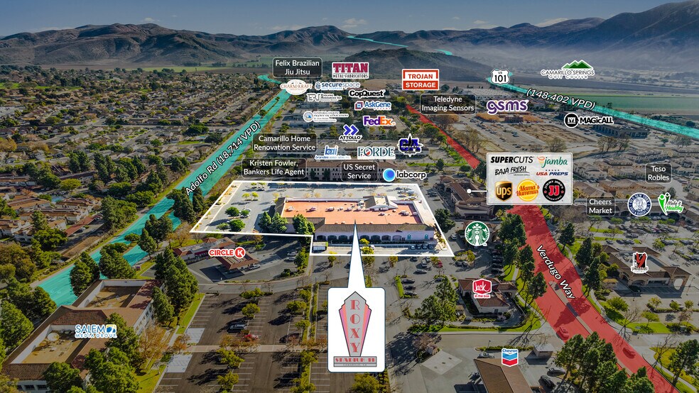 5001 Verdugo Way, Camarillo, CA à vendre - Photo du bâtiment - Image 3 de 5