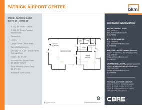 2700 E Patrick Ln, Las Vegas, NV à louer Plan d’étage- Image 1 de 1