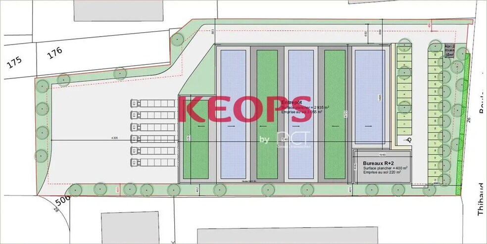 Flex dans Toulouse à louer - Plan de site - Image 1 de 1