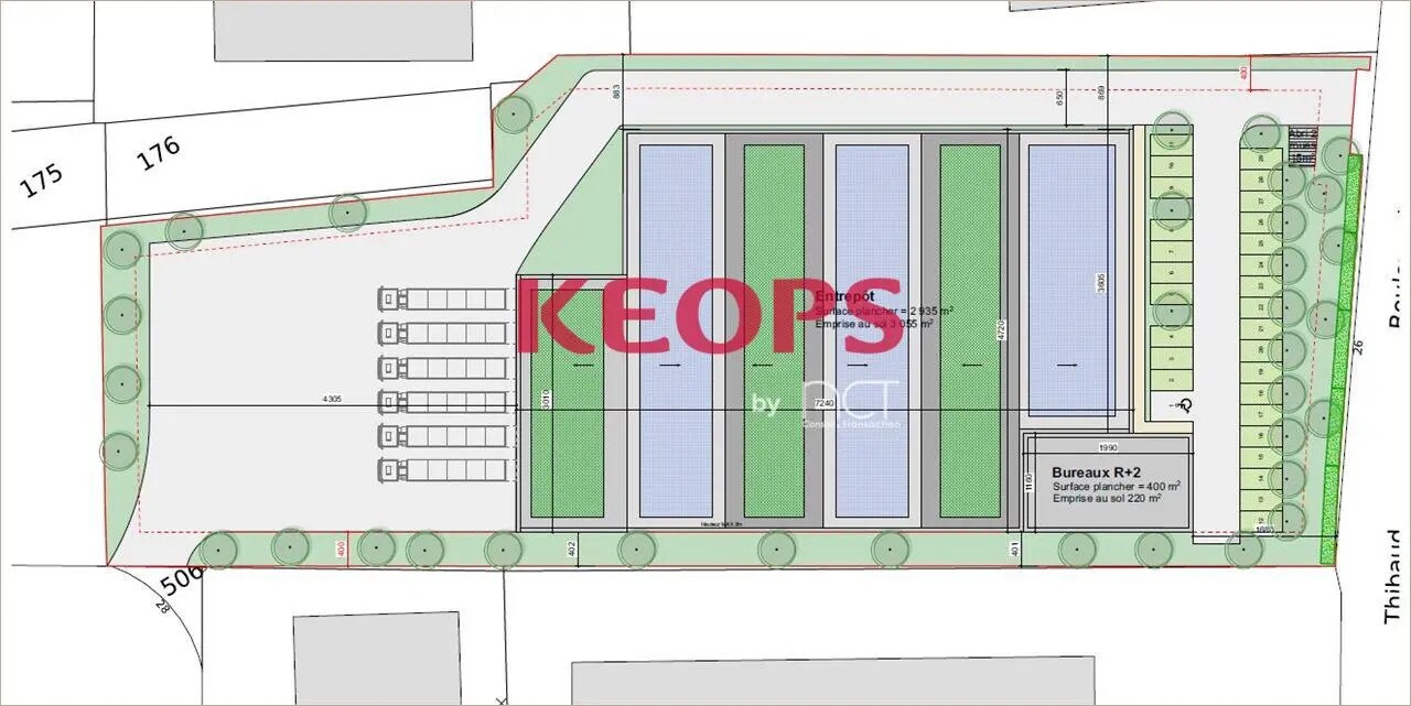 Flex dans Toulouse à louer Plan de site- Image 1 de 2