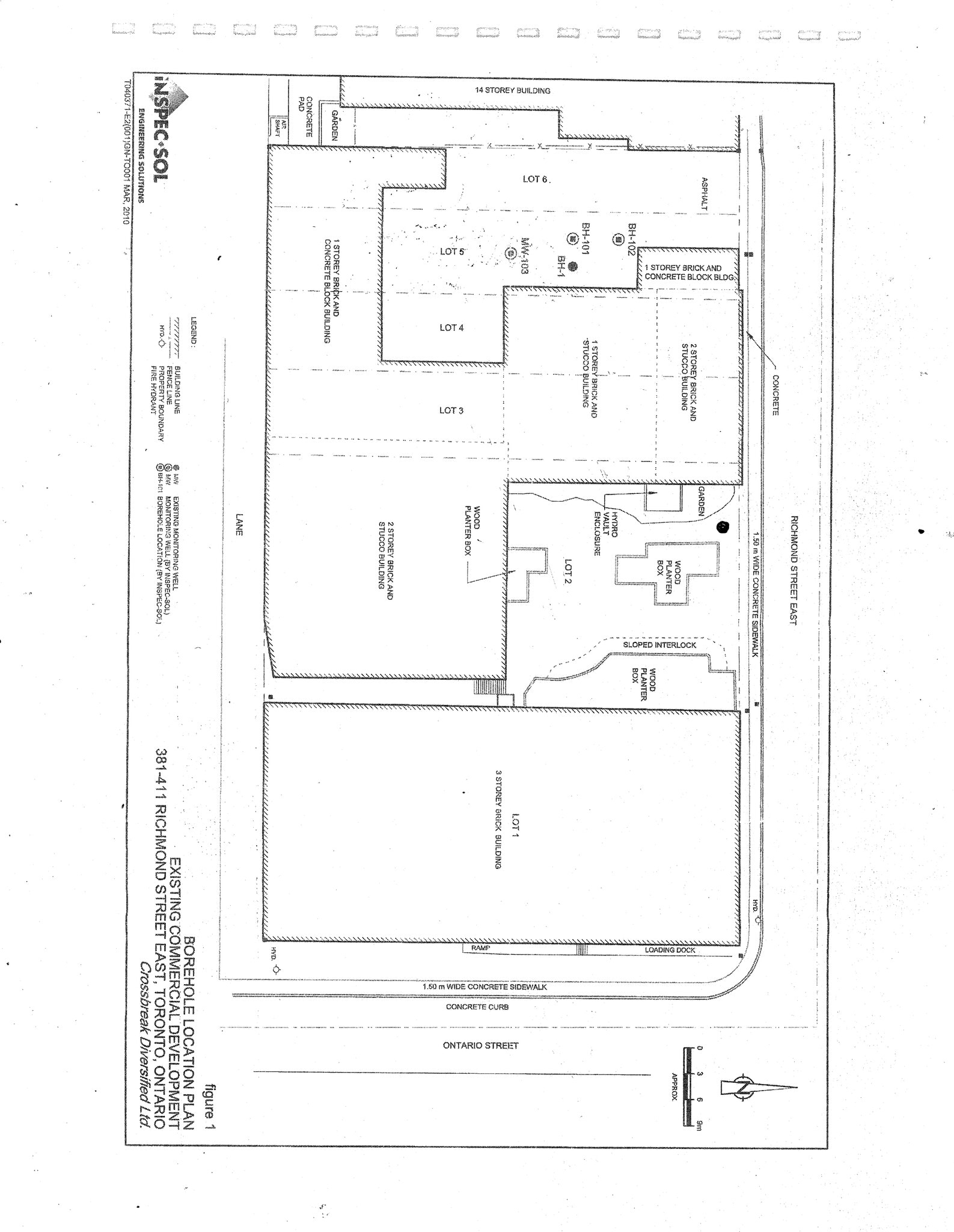 381-387 Richmond St E, Toronto, ON for lease Site Plan- Image 1 of 1
