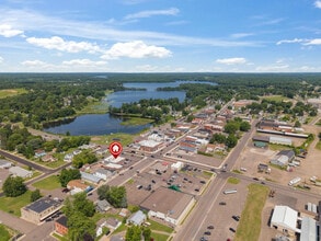 1201 Elm St, Cumberland, WI - Aerial map view