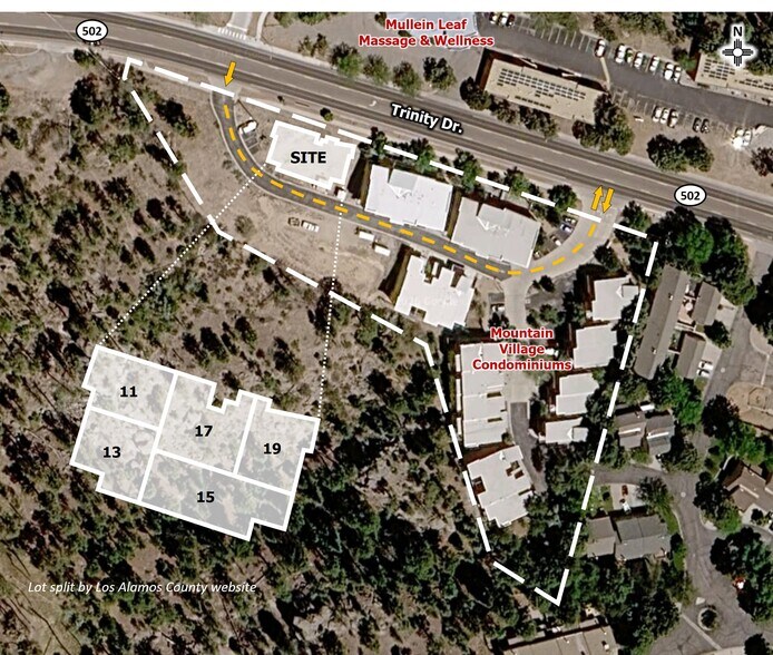 11 13 15 17 & 19 Canyon View Road, Los Alamos, NM à vendre - Photo du bâtiment - Image 2 de 7