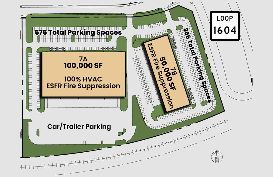 17280 Green Mountain Rd, San Antonio, TX à louer - Plan de site - Image 2 de 25