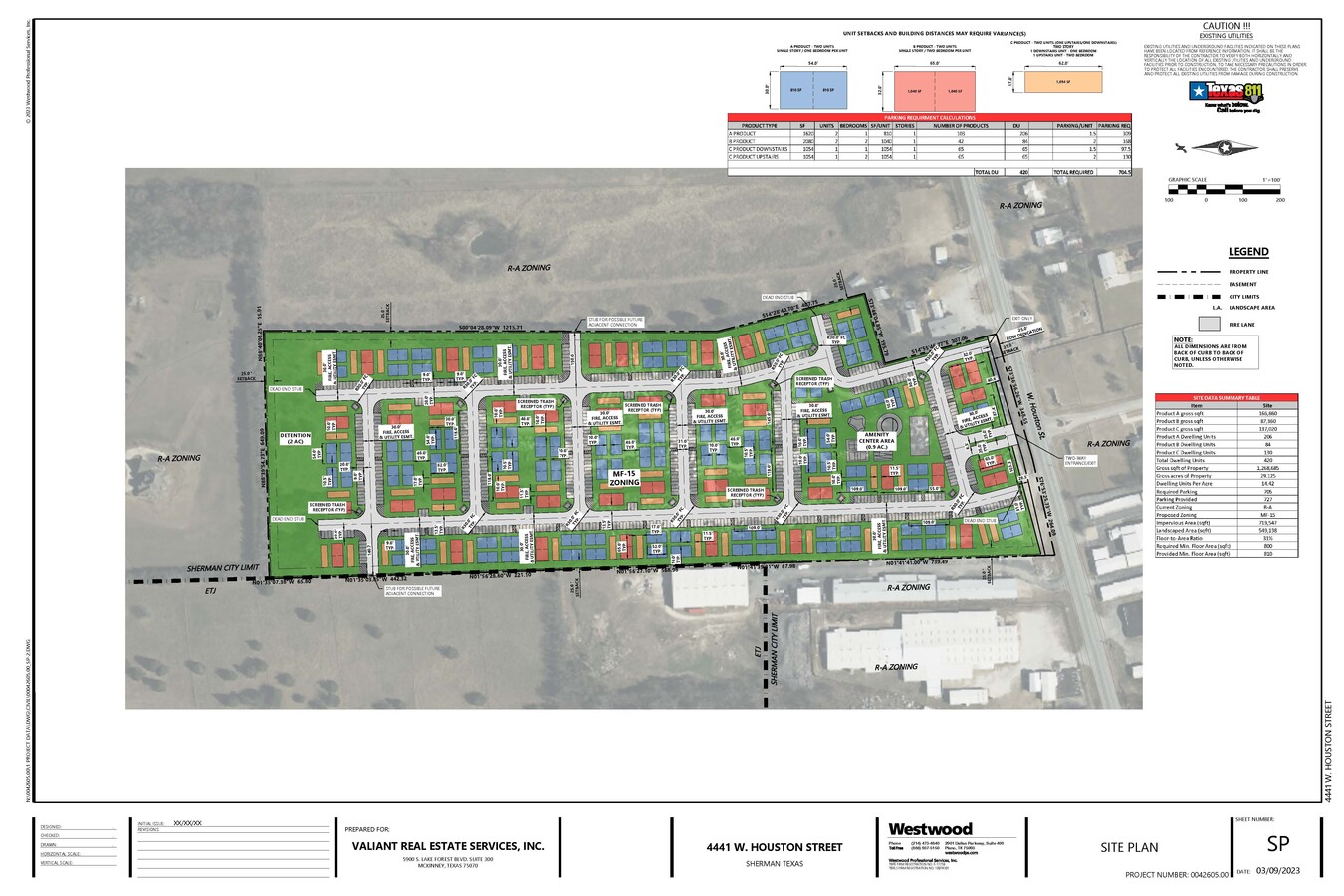 Plan de site