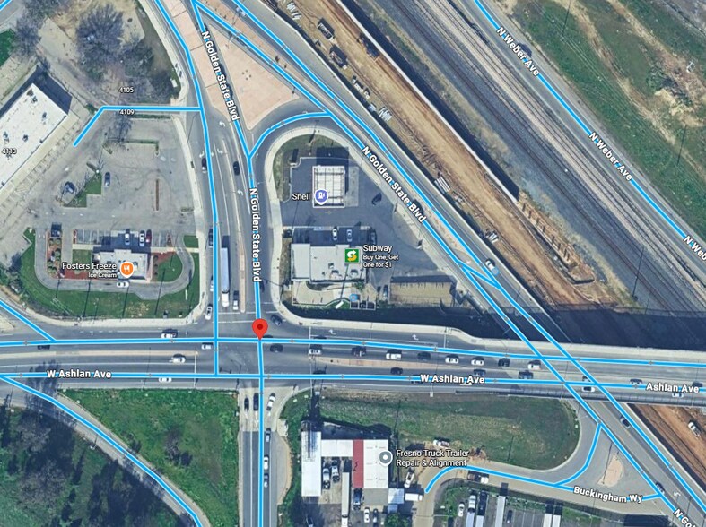 4095 N Golden State Blvd, Fresno, CA à louer - Photo du bâtiment - Image 2 de 4