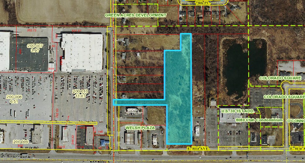 3350 E Lincoln Hwy, Merrillville, IN à vendre - Aérien - Image 2 de 2