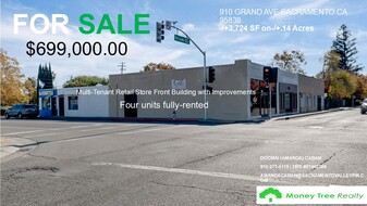 910 Grand Ave, Sacramento CA - NNN Property