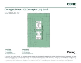 100 Oceangate, Long Beach, CA for lease Floor Plan- Image 1 of 1