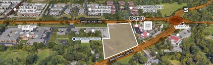 Morse Rd & E Johnstown Rd, New Albany, OH - Aérien  Vue de la carte - Image1