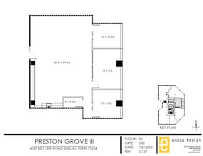 6009 Belt Line Rd, Dallas, TX for lease Floor Plan- Image 1 of 1