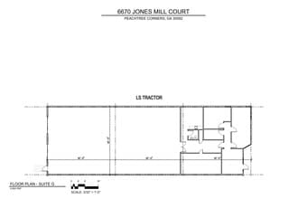6690 Jones Mill Ct, Norcross, GA for lease Site Plan- Image 1 of 1