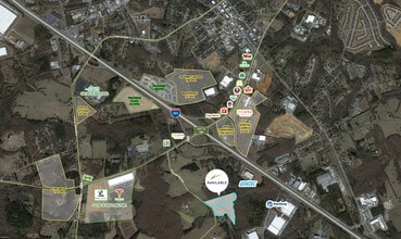 1041 McCarter Rd, Fountain Inn, SC - Aérien  Vue de la carte