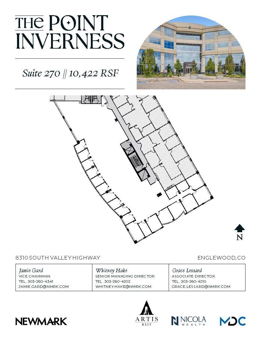 8310 S Valley Hwy, Englewood, CO for lease Floor Plan- Image 1 of 2