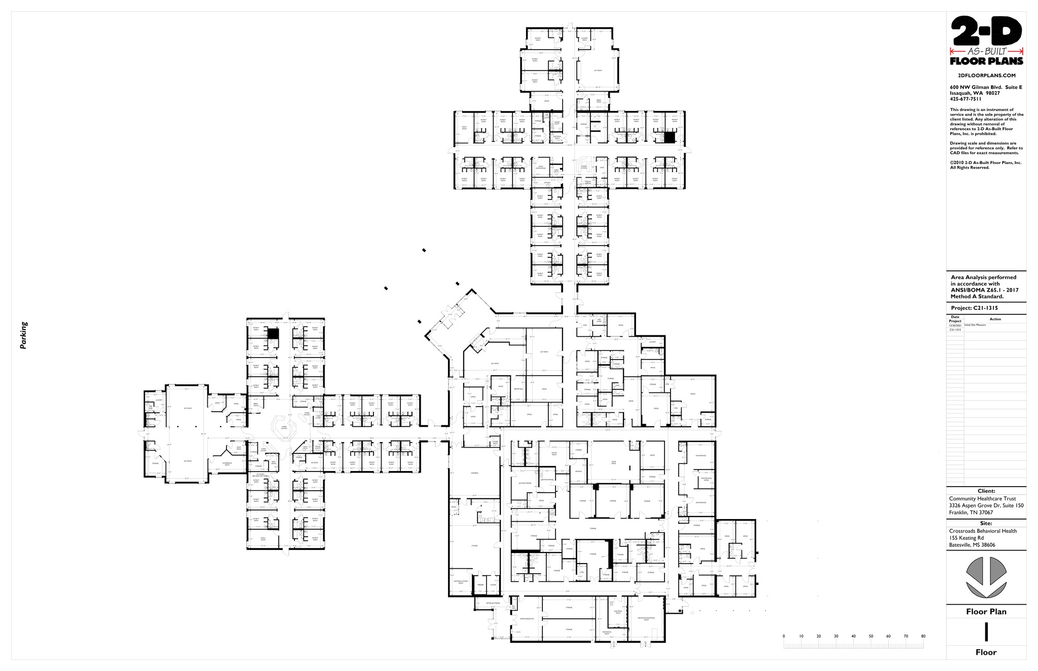 155 Keating Rd, Batesville, MS à louer Plan de site- Image 1 de 3