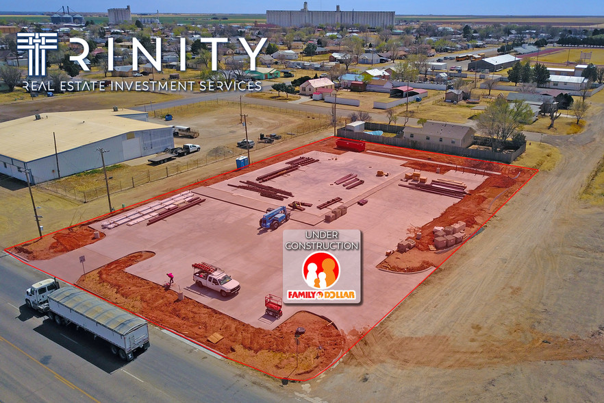 11th & Greene St, Friona, TX for sale - Aerial - Image 1 of 1