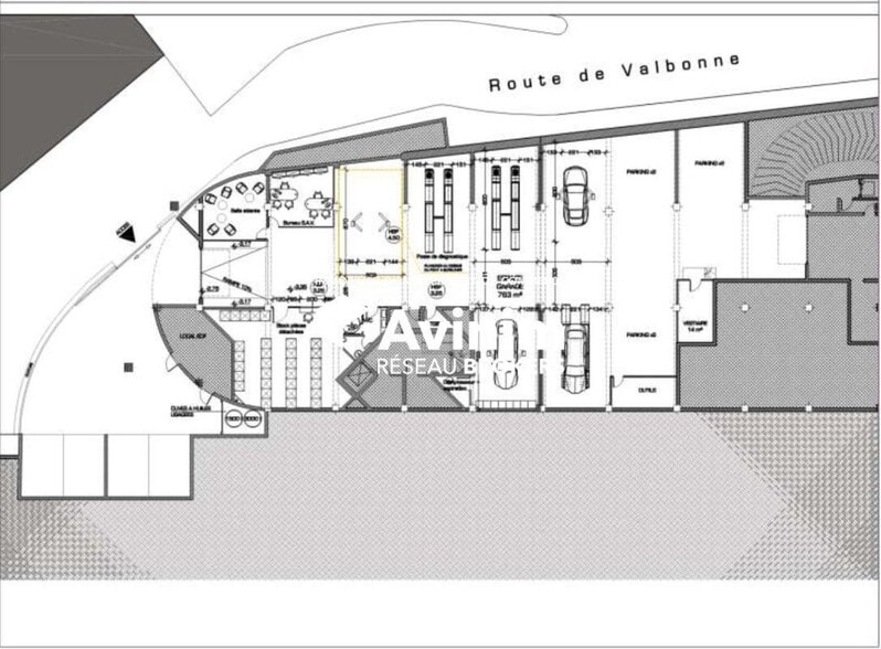 Retail in Le Cannet for sale - Floor Plan - Image 2 of 4