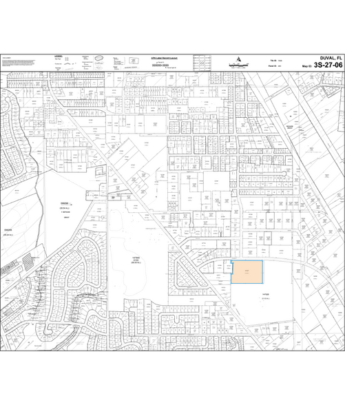 2700 Powers Ave, Jacksonville, FL à louer - Plan cadastral - Image 2 de 2