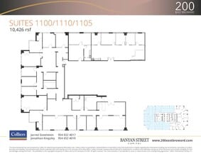 200 E Broward Blvd, Fort Lauderdale, FL for lease Floor Plan- Image 2 of 2