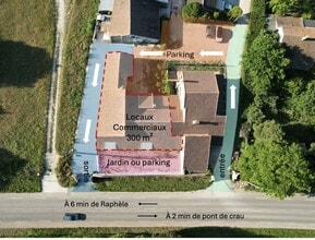 Arles - Aérien Vue de la carte