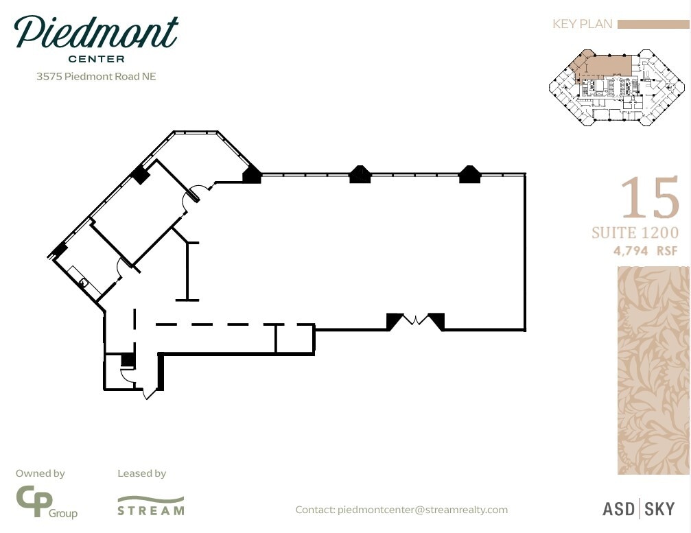 3495 Piedmont Rd NE, Atlanta, GA for lease Floor Plan- Image 1 of 1