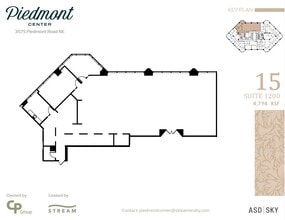 3495 Piedmont Rd NE, Atlanta, GA for lease Floor Plan- Image 1 of 1