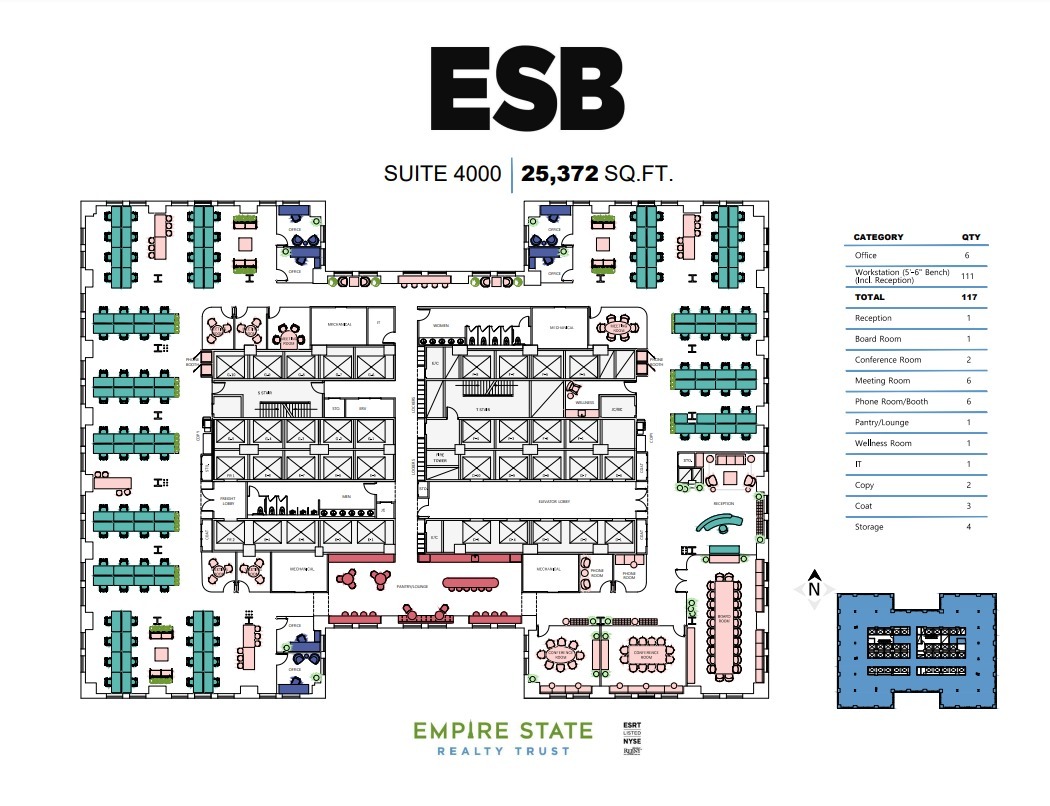 350 Fifth Ave, New York, NY for lease Floor Plan- Image 1 of 11