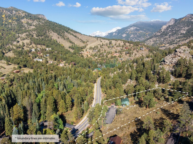 1895 Fall River Rd, Estes Park, CO for sale - Aerial - Image 2 of 8