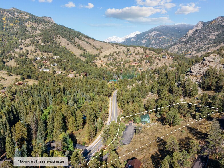 1895 Fall River Rd, Estes Park, CO à vendre - Aérien - Image 2 de 8