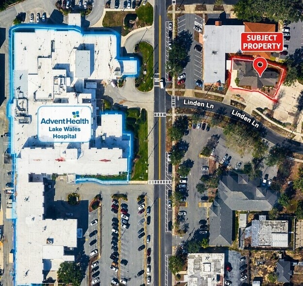 1117 Bryn Mawr Ave, Lake Wales, FL for lease - Aerial - Image 2 of 3