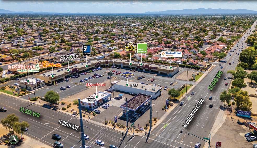 3515 W Union Hills Dr, Phoenix, AZ for lease - Building Photo - Image 1 of 6