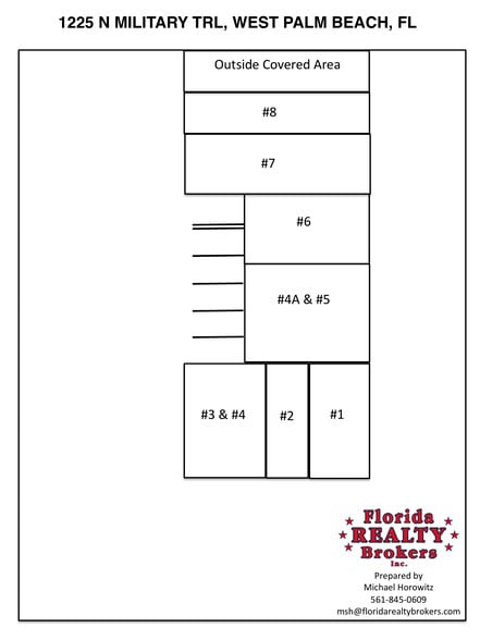 1225 N Military Trl, West Palm Beach, FL à vendre - Plan d’étage - Image 2 de 3