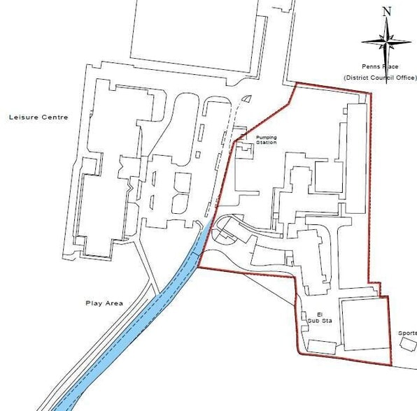 Penns Pl, Petersfield à vendre - Plan de site - Image 2 de 3