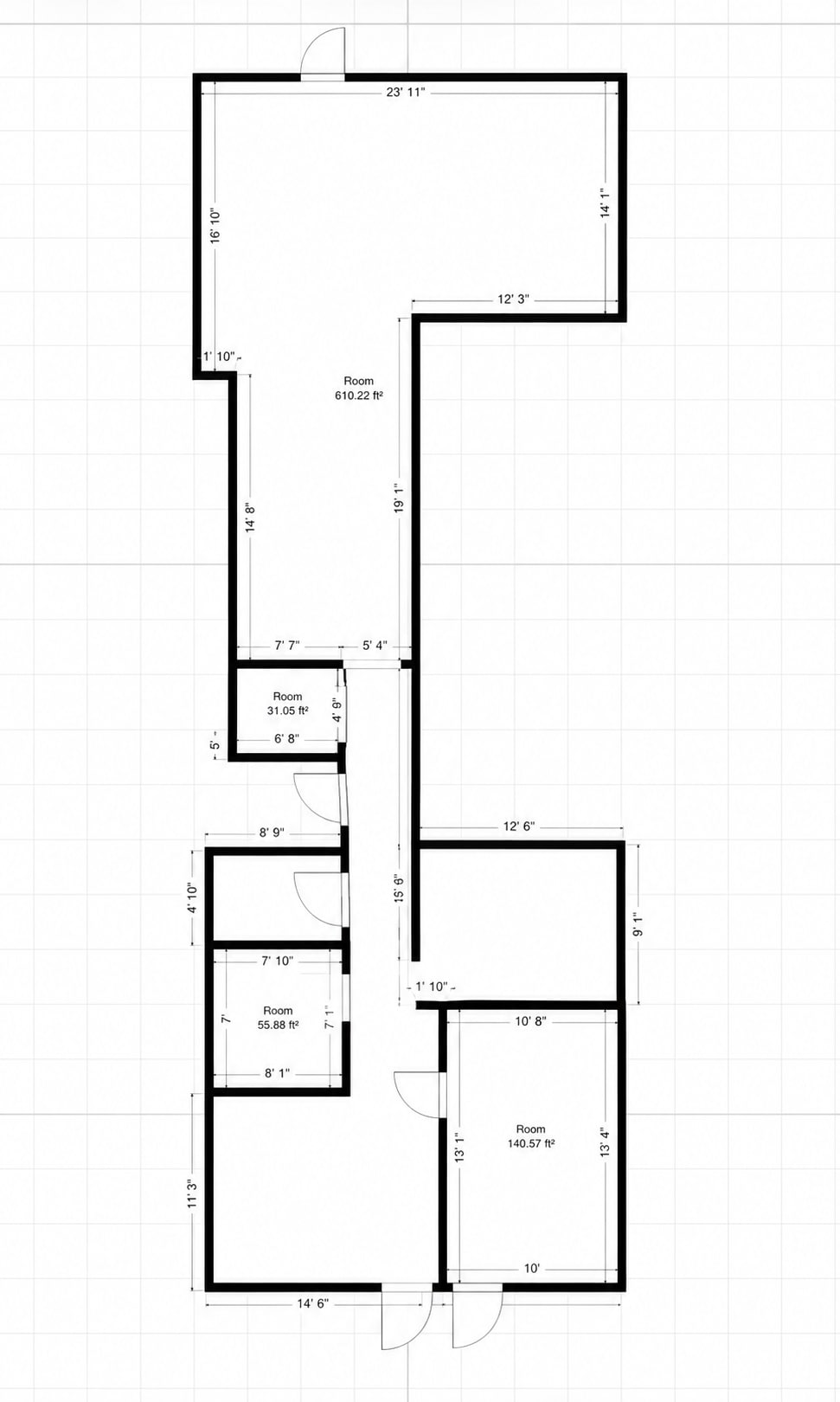 7509 S Northshore Dr, Knoxville, TN for lease Floor Plan- Image 1 of 4