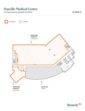 414 Park Ave, Danville, VA à louer Plan d’étage- Image 1 de 4