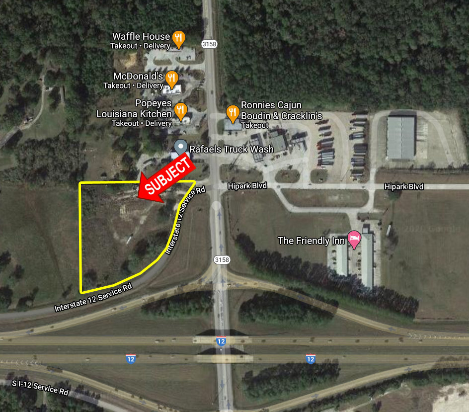 Service Rd, Hammond, LA for sale Plat Map- Image 1 of 12