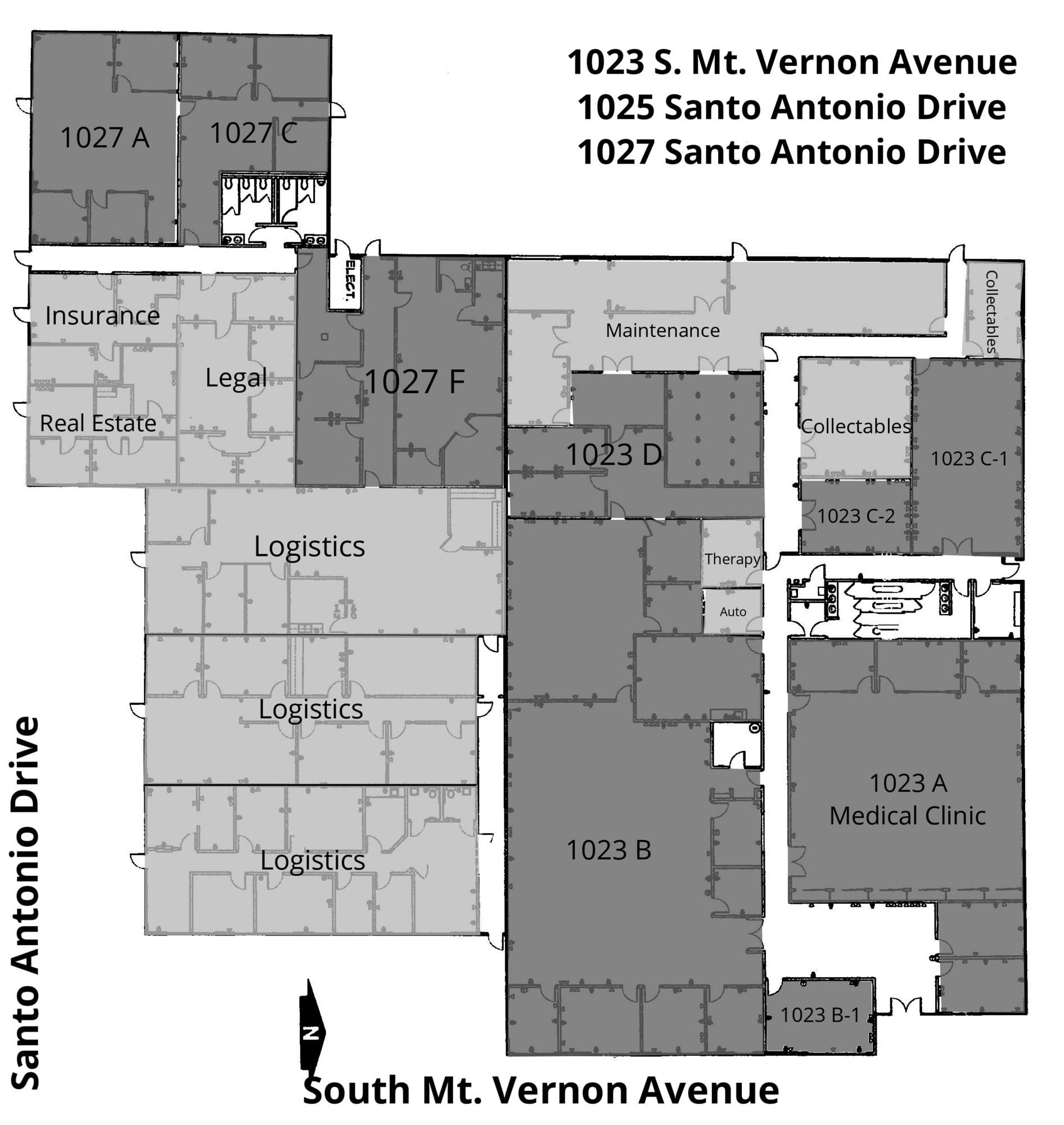 1023-1027 S Mt Vernon Ave, Colton, CA for lease Floor Plan- Image 1 of 1