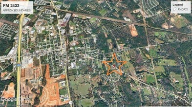 13518 FM 2432 Rd, Willis, TX - AERIAL  map view