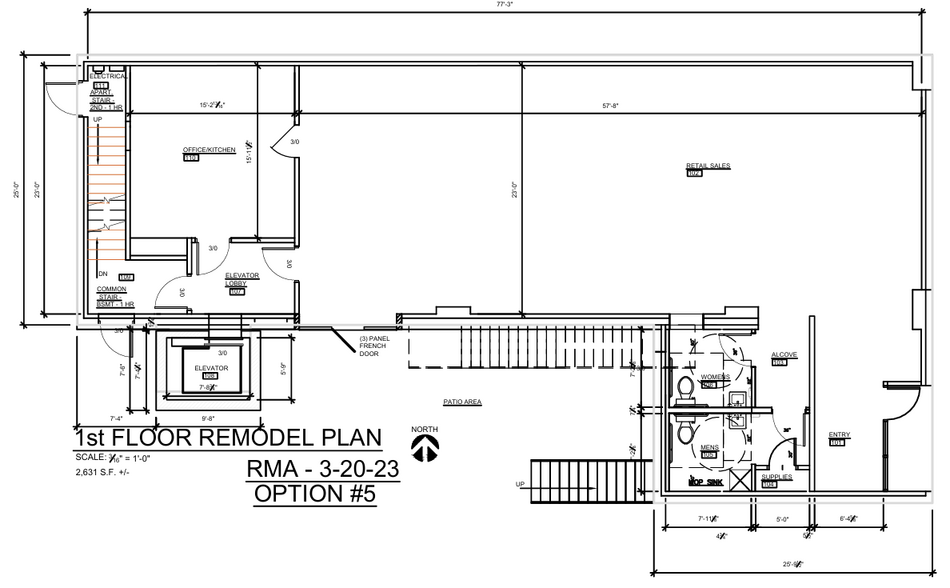 49 S Madison Ave, Sturgeon Bay, WI for lease - Floor Plan - Image 3 of 3