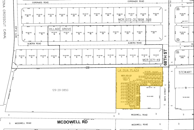 6730 E McDowell Rd, Scottsdale, AZ for sale - Plat Map - Image 2 of 57