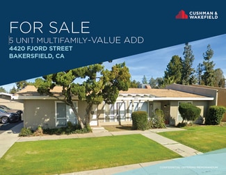 More details for 4420 Fjord St, Bakersfield, CA - Multifamily for Sale