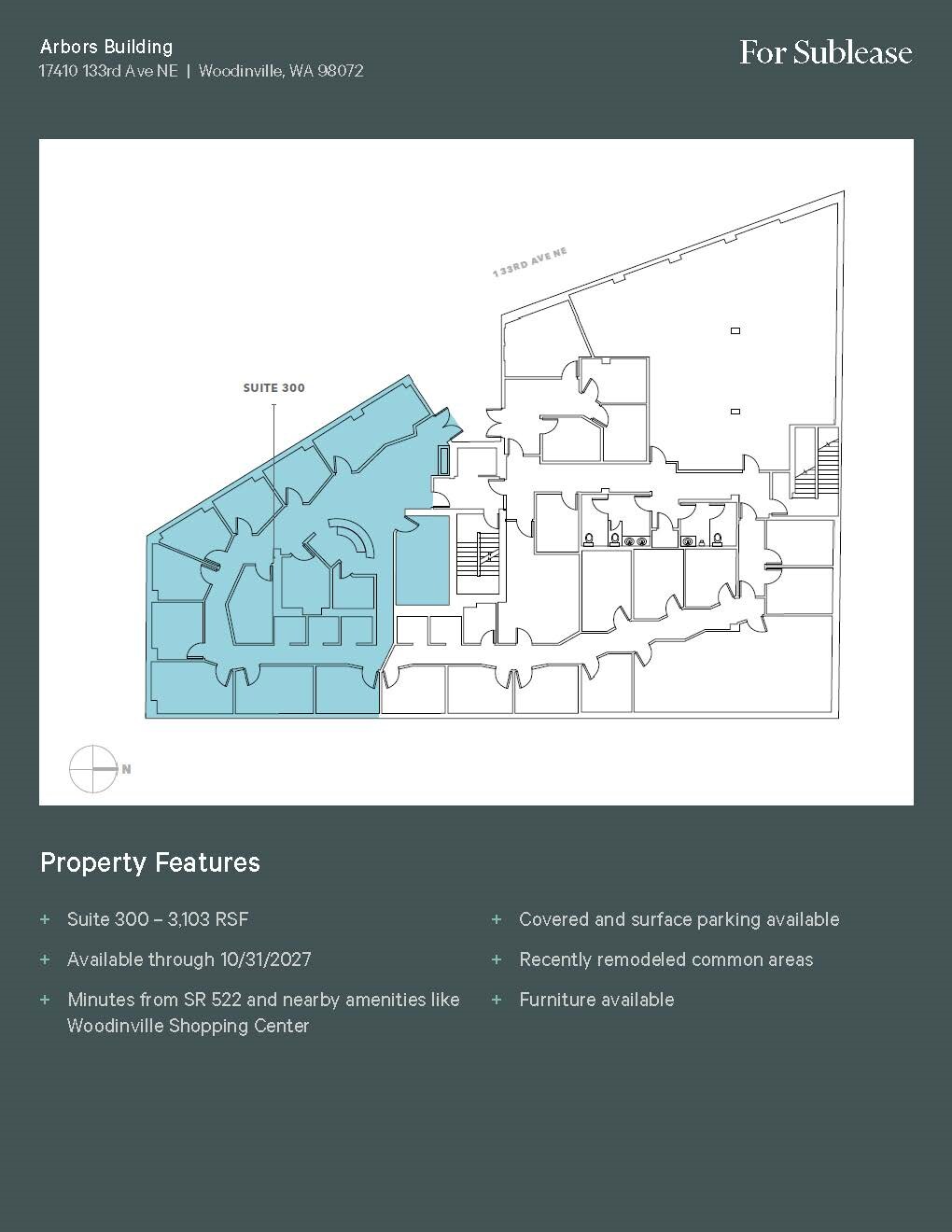 17410 133rd Ave, Woodinville, WA for lease Floor Plan- Image 1 of 1