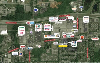 1065 Ridge Rd, Webster, NY - Aerial  map view