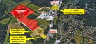 Plus de détails pour Route 130 & Gordon Road, Robbinsville, NJ - Terrain à vendre