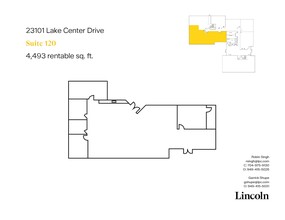 23101 Lake Center Dr, Lake Forest, CA for lease Floor Plan- Image 1 of 1