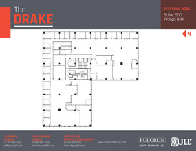 2211-2215 S York Rd, Oak Brook, IL à louer Plan d’étage- Image 1 de 1